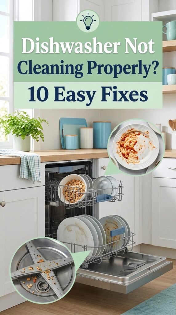 Why Is My Dishwasher Not Cleaning Properly?