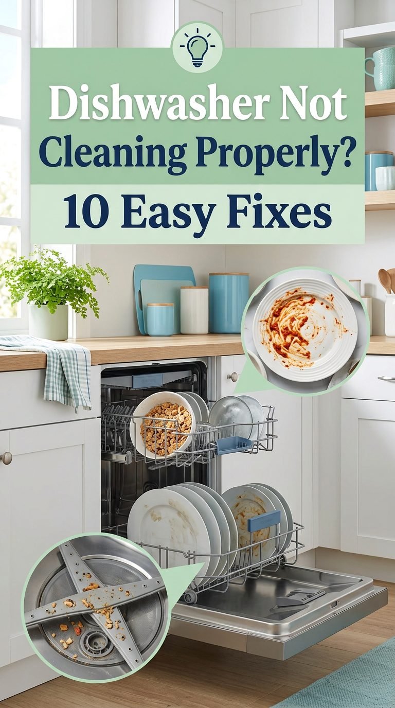 Why Is My Dishwasher Not Cleaning Properly?