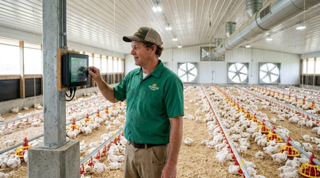 Climate Control Boosts Poultry Farm Productivity